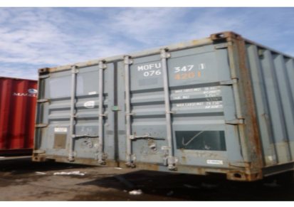 晶集二手海运集装箱改装 40英尺二手海运集装箱翻新