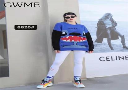 GWME欧洲站欧美潮‮毛牌‬衣 21冬 时尚大版 衣源国际