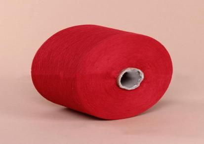 大红色棉纱 红色网纱 混纺纱线