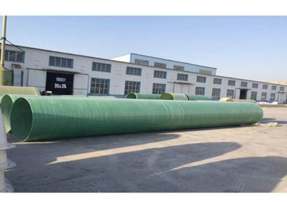 四川国纤现货供应玻璃钢顶管 玻璃钢夹砂管道批发价格