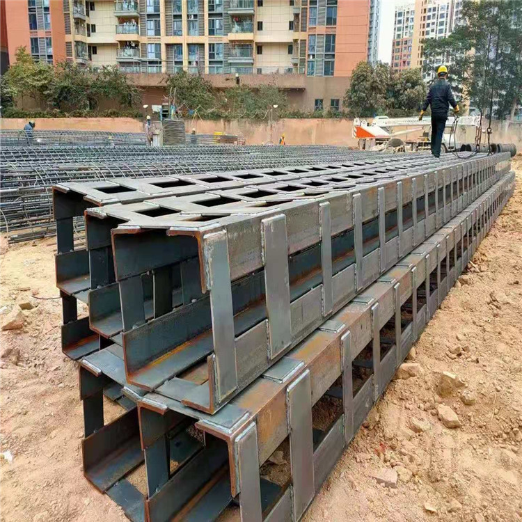 深圳 亚庆钢铁格构柱加工价格 亦元钢构厂基坑支护格构柱价格