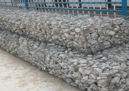 安平厂家河道铅丝石笼网供应 正源格宾网石笼厂 镀锌钢丝材质