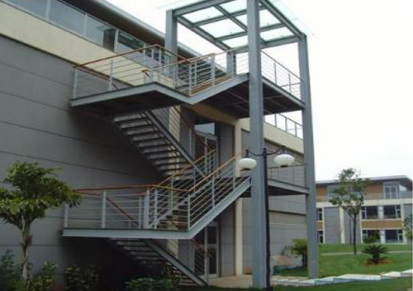钢结构楼梯建设 丹阳钢结构楼梯 江苏逞亮安装产品优越 