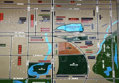城市区位模型制作咨询 城市规划区域缩略图制作 厂区规划模型设计