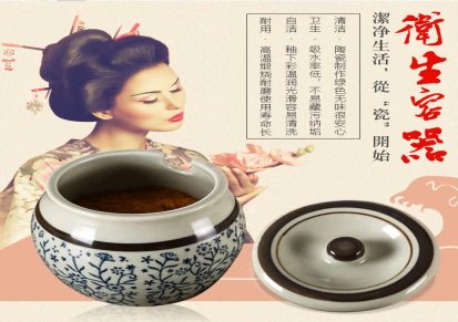 日式和风陶瓷调味罐 釉下彩青花瓷 调味瓶罐盐罐辣椒罐储物罐