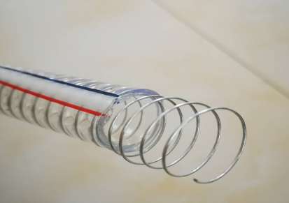 希望塑料供应 内径110MM钢丝软管 pvc钢丝增强管 带钢丝水管
