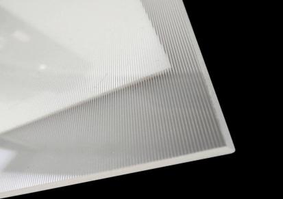 亚克力免丝印导光板 条纹免丝印 小尺寸导光板三件套侧光面板灯配套