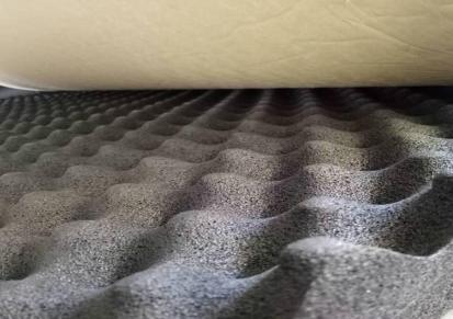 奥华橡胶波浪棉丁腈橡胶材料减噪环保吸音棉隔音材料