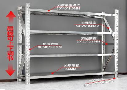 安锐启组合横梁货架多层可定制置物架家用201/304不锈钢展示架