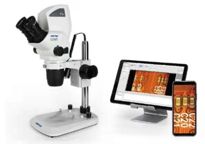 国产之光舜宇SZN71双目三目立体宏观手机维修共视显微镜 现货