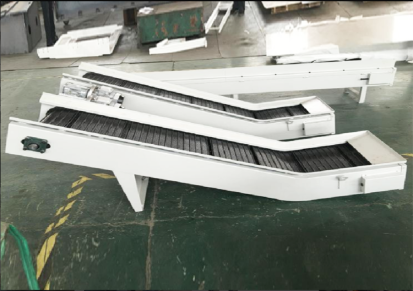 天海 铣床冲压链板排屑机 输送铁铝铜削设备 挡板式自动排削器
