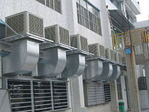 南城环保空调安装，厂房降温.