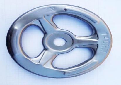 鑫钰 冲压铁皮手轮 铸铁阀门手轮 可按需定制多种规格配件