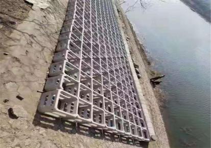 保定铁锐预制水利生态框格护坡耐久性高施工方便