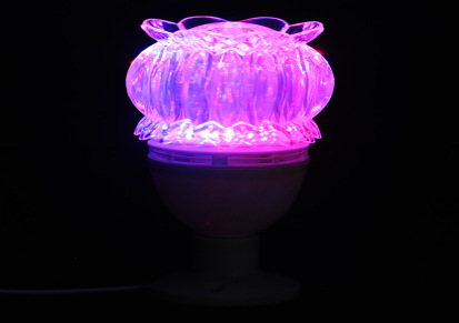 新款时尚LED南瓜变色旋转彩灯专业生产灯具灯饰、小夜灯、炫彩灯