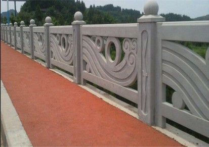 园林石栏杆 公园石栏杆安装 河堤桥石栏杆 厂家定制