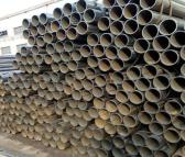 Q345B厚壁焊管批发公司 市政工程排污管不易变形镀锌圆管