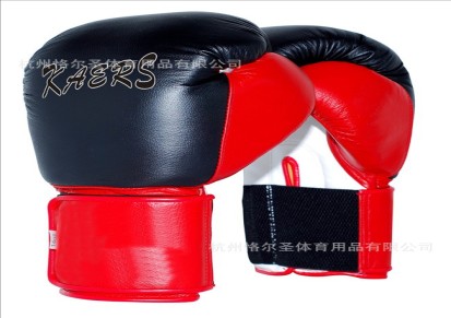 专业生产拳击比赛 训练用拳击手套 PU手套 真皮手套