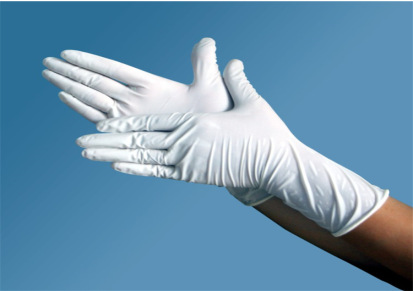 一次性白色丁腈手套 无尘实验室手套 防静电 耐酸碱 厂家直销批发