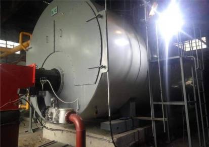 菏锅4吨天然气蒸汽锅炉WNS4-125-Q型号燃气蒸汽系列工业锅炉