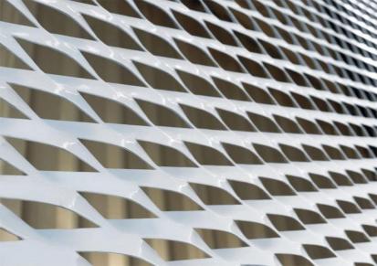 山东德州铝板网-菱形孔铝板网-带边框吊顶拉网板规格型号