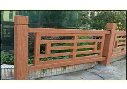 仿木护栏定制厂家 四川栏杆仿木厂家 安多建材 定制安装_优质质量