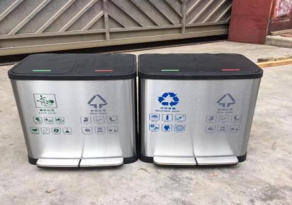 深圳龙华户外铁质垃圾桶户外园林垃圾桶 可定制