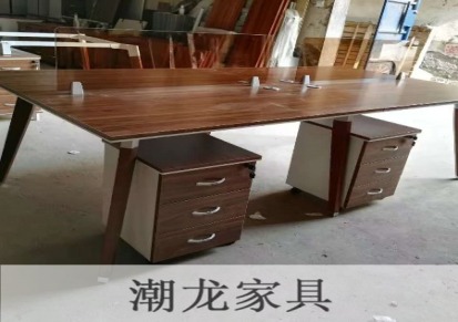 六安中式办公桌厂家 中式办公桌生产定制批发咨询 安徽潮龙办公家具