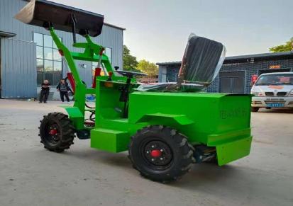 客纳养殖建设工程用装载机 小型电动装载机 充电式铲车
