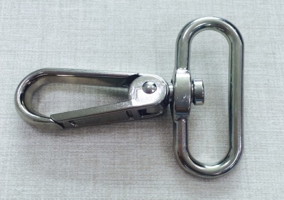 厂家直销HZD-15可旋转金属钩扣不锈钢钥匙扣箱包带子锁扣五金配件