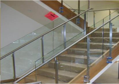 美金玻璃 四川网红玻璃楼梯扶手 四川黑色玻璃楼梯扶手 价格实惠