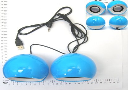 直销塑料ABS外壳迷你音箱 花仙子台式笔记本音箱 正品USB2.0音箱