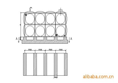 厂家供应不锈钢生活水箱 组合式不锈钢水箱 可定制式不锈钢水箱