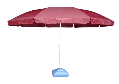 新款48寸高档加强全纤维沙滩伞 广告遮阳伞 可定制LOGO