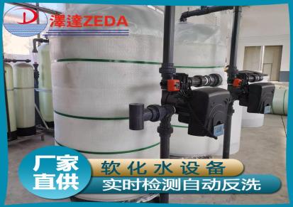 泽达 洗涤厂用 大型软水处理设备 自动控制 节水省电 ZDR-10