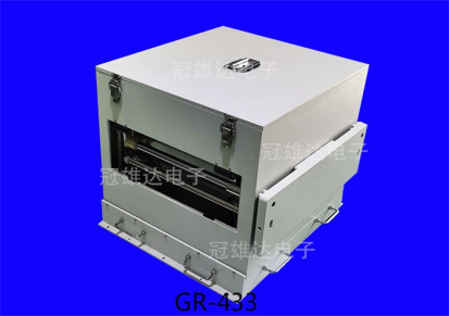 GR-433 低频气动抽屉屏蔽箱-低频屏蔽箱-采用上下盖双槽屏蔽方式