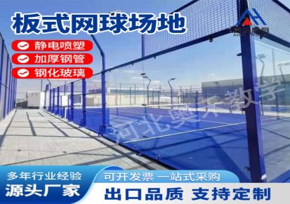 经典全景板式网球场板式网球场配套器材板式网球场生产安装厂家
