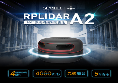 激光雷达公司丨思岚科技RPLIDAR A2激光雷达