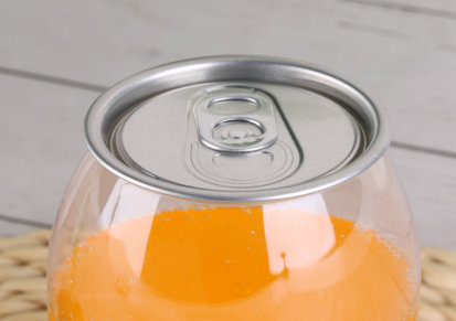 厂家供应 高透明塑料PET汽水瓶 可乐碳酸饮料易拉罐果汁罐
