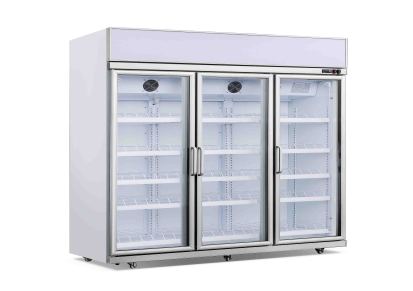 斯科曼 啤酒饮料展示柜 保鲜冷柜定制 冷藏展示柜 单门展示冷藏柜