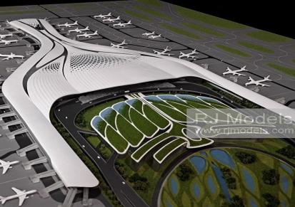 港基建筑 图纸定做 专业设计 机场 沙盘模型制作厂家