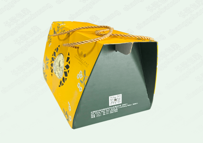 瓦楞礼盒 纸盒 包装盒 镂空烫金手提盒 长歌包装