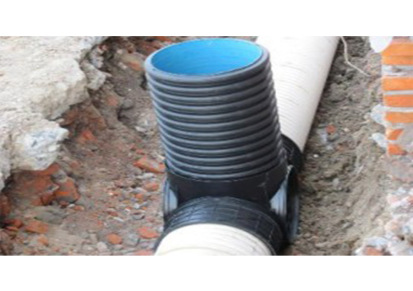 HDPE双壁波纹管 下水道工程排水排污管道厂家直销