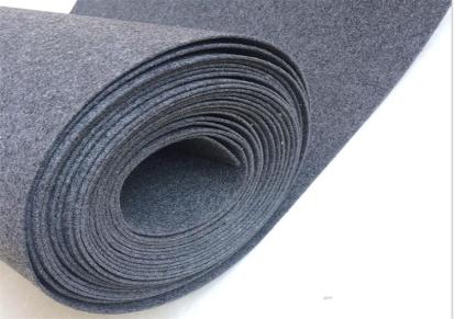针刺化纤毛毡布 黑白灰密封除尘汽车衬垫 耀世生产