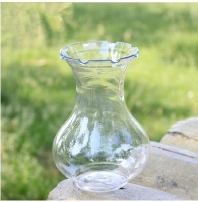 厂家批发树脂塑料风信子瓶水培瓶水培容器透明花瓶水仙花盆可订色