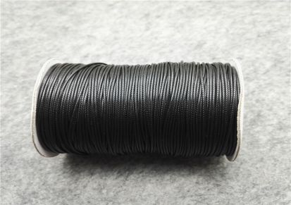 现货批发韩国圆蜡线整卷DIY手工用品服装吊牌绳商标绳子1MM1.5MM