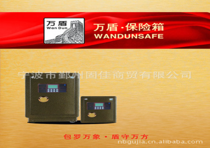 宁波万盾 投币箱 保险箱 保险柜 电子 家用办公 全钢 D63TM