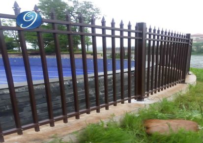 SJ-003 锌钢护栏 小区庭院隔离锌钢栅栏 抗老化耐腐蚀 安装方便 可定制
