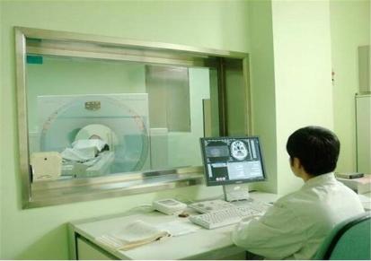 山东鑫腾达射线防护铅玻璃放射科观察窗规格定制CT室口腔医院