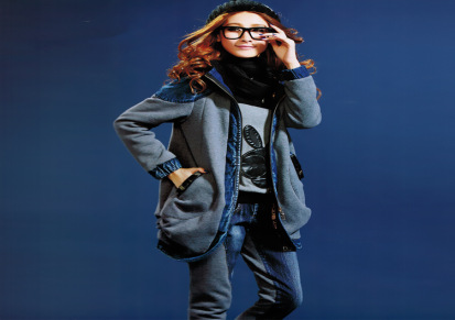厂家直销 韩版秋冬新款女装外套时尚修身大码毛领女式外套批发